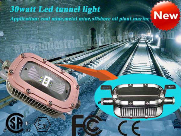 30W Waterproof Explosion Proof Led Flood Light 3000 Lumens For Oil Plant 0