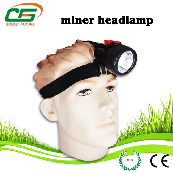Underground Cordless Cap Lamp 2.8Ah 3.7V Led Rechargeable IP54 0