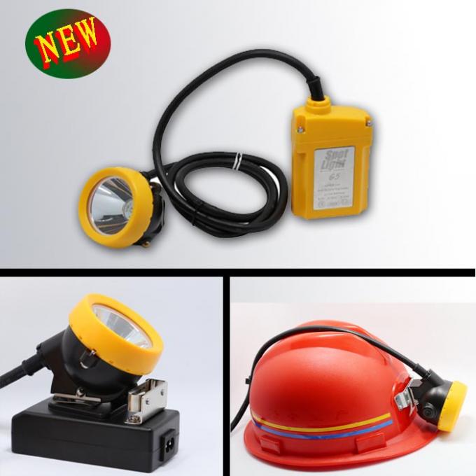 1w Rechargeable 6.6ah Led Explosion - Proof Mining Cap Lamp Safety Underground 0