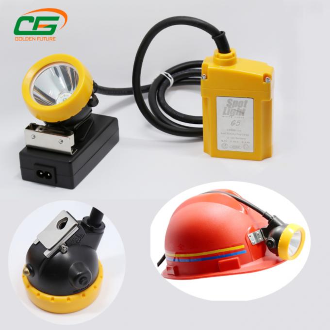 120 lumens led rechargeable waterproof ip65 underground cord mining cap