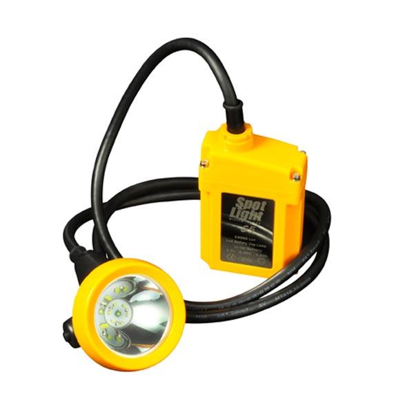 120 lumens led rechargeable waterproof ip65 underground cord mining cap lamp 1