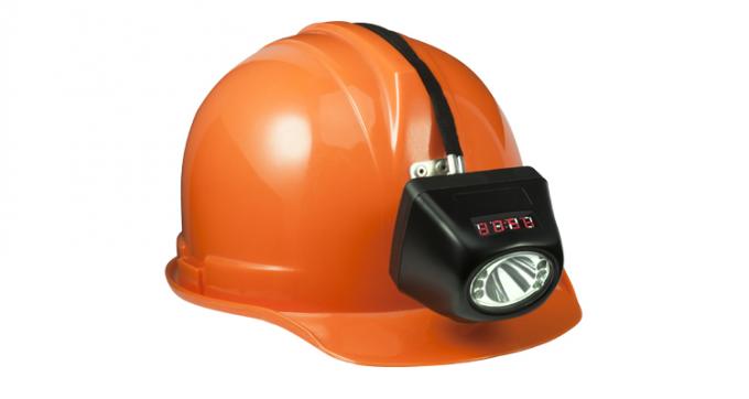LED Rechargeable Underground Mining Cap Lamps 5.2ah With Digital Display 3