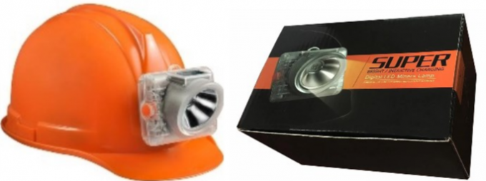 Wireless Charging LED KL6LMA Cordless Miner Head Lamp Mining Lighting Underground Cap 0
