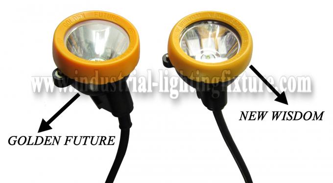 DC 4.2V Low Power LED Mining Cap Lamp 6.5Ah 15000 Lux With ATEX FCC 5