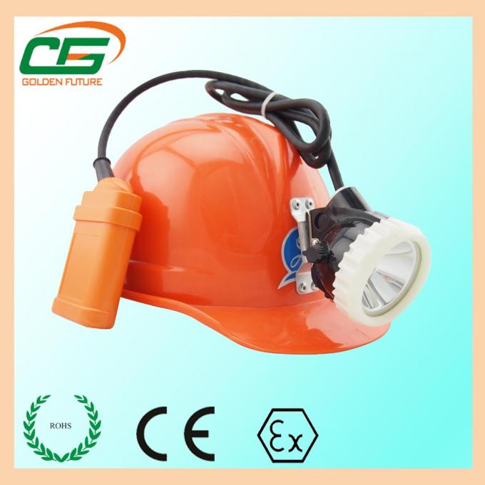 Led Mining Headlamp Ni-MH Battery Rechargeable With Short Circuit Protection Device 0