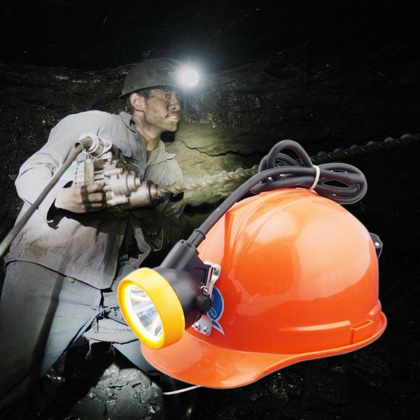 Cree rechargeable high power led mining cap lamp 0