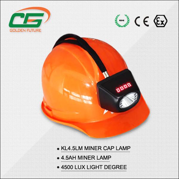 Security Waterproof Industry Light , Underground Mining Safety Led Coal Miner Cap Lamp 0