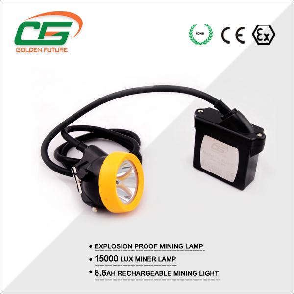 Portable LED Mining Lamp IP65 Rechargeable Light Weight KL5LM 0