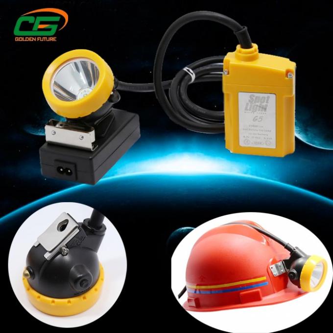 Explosion Proof Security LED Mining Headlamp 1w 6.6ah Battery Operated Led Miner Light 0