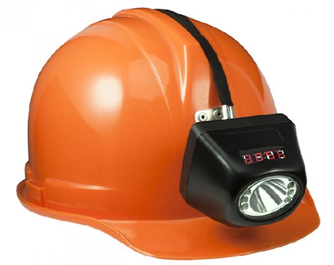 Super Brightness Industrial Lighting Fixture , Cree Coal Miners Helmet Light >120 Lumens 0