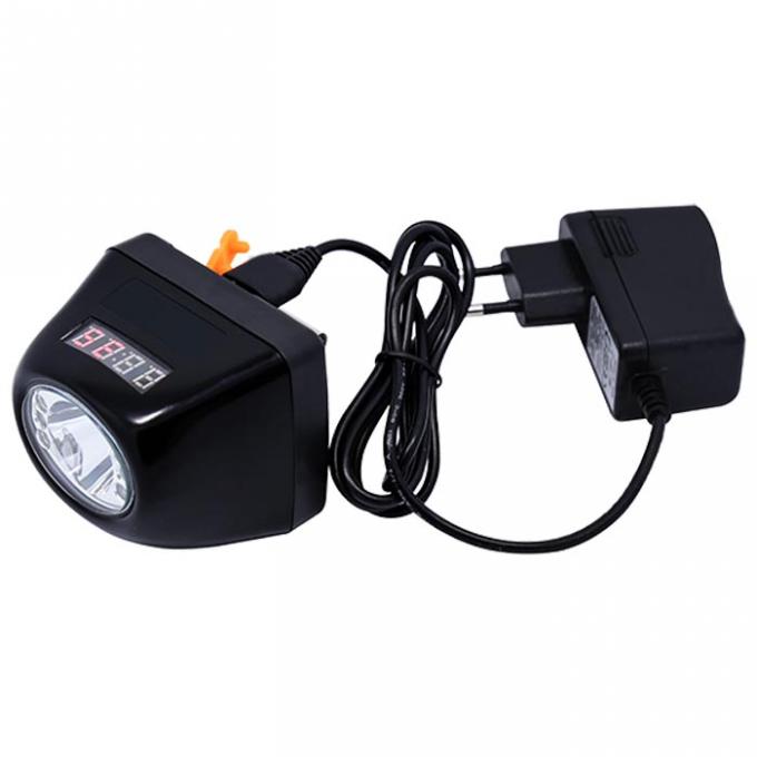 Digital Cordless Portable KL4.5LM Miner Cap Lamp With Charger 4