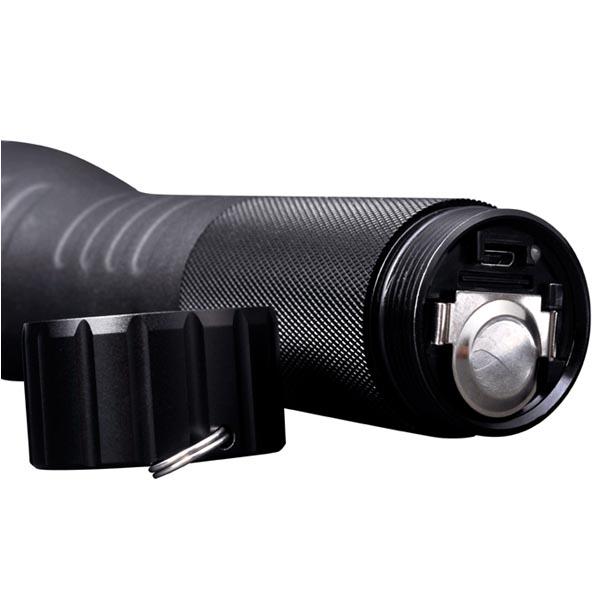 High Power DVR Rechargeable LED Flashlight Water Resistant With Secret Camera 4