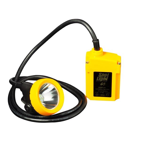 IP68 Rechargeable Battery G5 Miner Headlamp High Power LED Mining Light 2