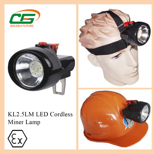 Competitive Cordless Mining Light Mine Cap Lamp KL2.5LM Underground Miner Headlamp 0