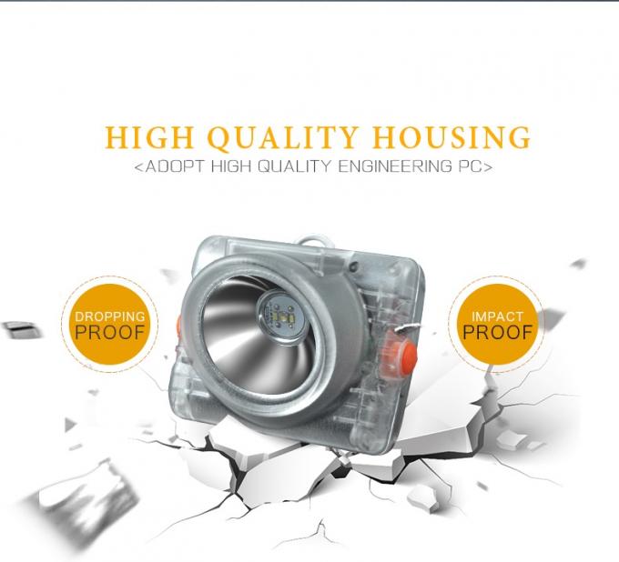 ATEX Certified Wireless OLED Miner Lamp with Inductive Charging for Underground Mining 2