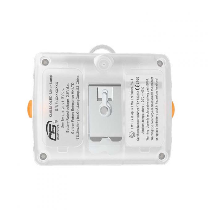 KL6LM ATEX Certified 15000Lux Mining Headlamp IP67 Waterproof, Rechargeable & Cordless 2