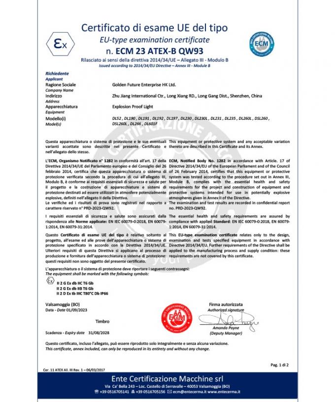 40-100W LED Explosion Proof Work Light UL ATEX IP66 -20-40C for Industrial Lighting Solutions 2