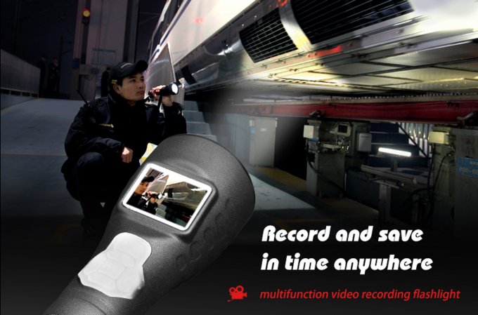 Multifunctional LED Flashlight with Display and DVR for Railway Safety Inspections 6