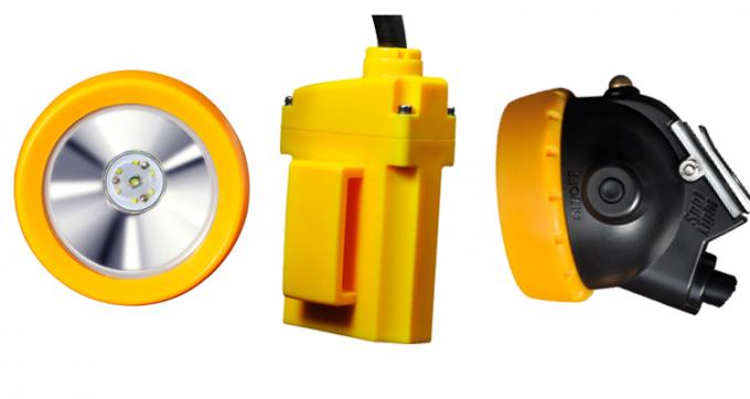 ATEX Certified Coal Mining Light 7.8Ah Lithium Ion Rechargeable Headlamp with IP68 Protection 0