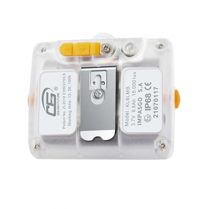 KL6LMB Cordless Mining Light 20000 Lux LED Cap Lamp  IP67 Waterproof 8-12Hr Runtime for Underground Mining 0