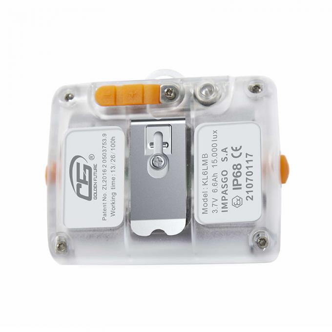 KL6LMB Cordless Mining Light 20000 Lux LED Cap Lamp  IP67 Waterproof 8-12Hr Runtime for Underground Mining 7