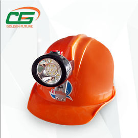 Mini Rechargeable LED Coal Miner Headlamp , 2.8Ah Underground Mining Lights