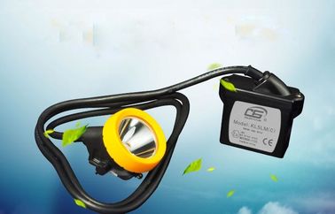7800mAh rechargeable li - ion battery LED Mining Headlamp portable with low power indication
