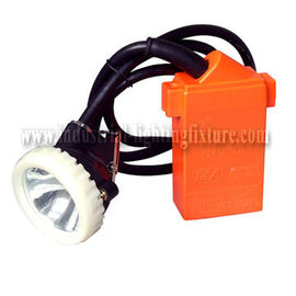 KJ4.5LM 1w IP67 LED Mining Cap Lamp 4500Lux 220V AC , Ni-MH Rechargeable Battery