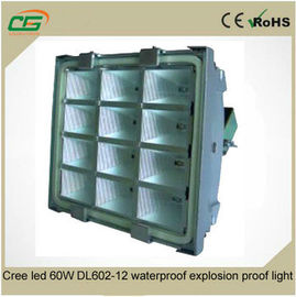 Waterproof Cree 60W Gas Station LED Canopy Light DC 24V 10000lm With Explosion Proof