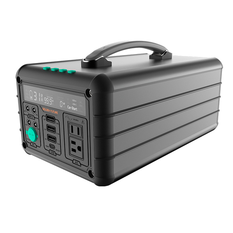 Automotive Grade 600w Portable Power Station AC DC Solar Generator