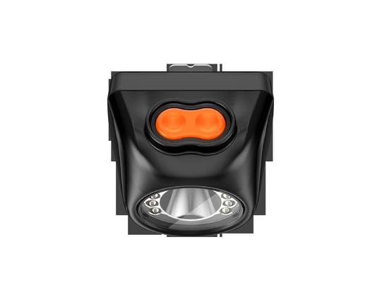 Waterproof IP68 Cordless Miners Cap Lamp ABS Material Digital Display KL4.5LM