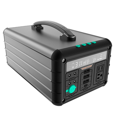 Multifunction Outdoor Solar Generator Portable Power Station 607Wh Over 2000 Cycles