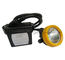 15000 Lux DC 4.2V Mining Hard Hat Lights 3.7V with Short Circuit Protection