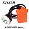 4.5Ah 60HZ Coal Miner LED Mining Cap Lamps IP67 4500Lux For Mining Industry