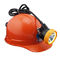12000 Lux IP65 LED Rechargeable Headlight For Miner , LED Mining Cap Lamp