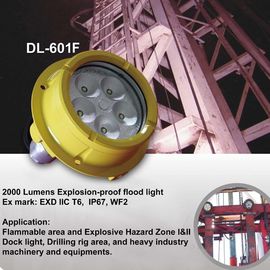 Chemical Plant 20Watt Explosion Proof Led Light Fixtures IP67 2000K Warm White