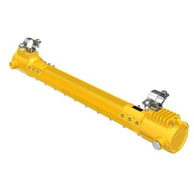 IP66 5000K 40W LED Explosion Proof Fixture ATEX Tempered Glass
