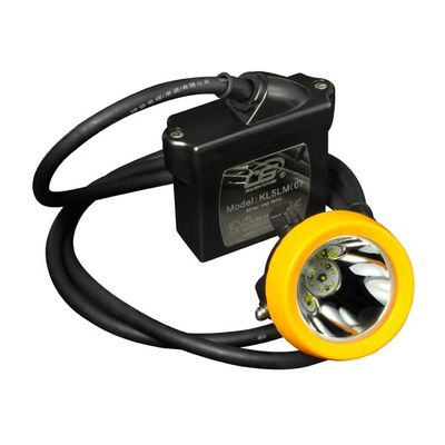 IP68 Waterproof Rechargeable Led Mining Cap Lamp With Low Power Indication