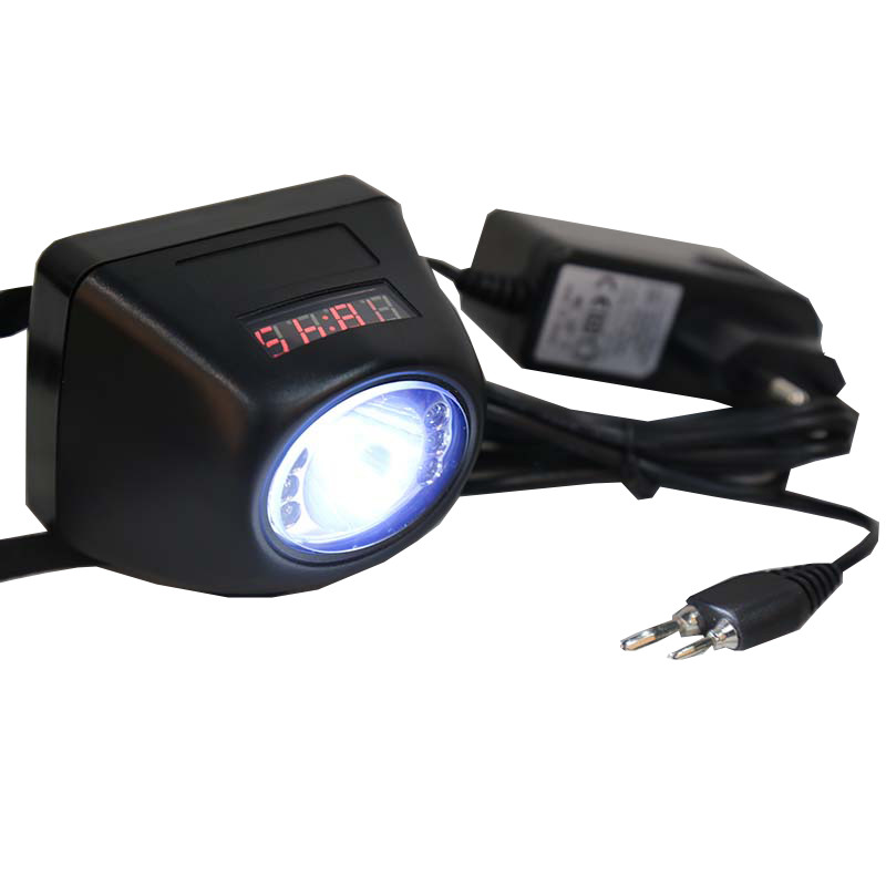 IP68 KL4.5LM 7000Lux Cordless Rechargeable Mine Cap Lamp Mining Type ...