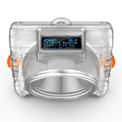 15000Lux IP68 Waterproof ATEX Certified LED Mining Cap Lamp KL6LM Cordless Miner Light