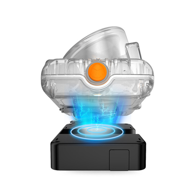 ATEX Compliant KL6LM 15000Lux Rechargeable Wireless Mining Cap Lamp Working Time hours 16H