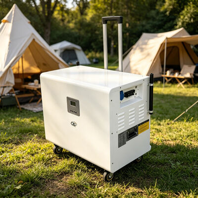 H-16KWH 5kw AC 16kwh 12kw Solar Lifepo4 Battery Outdoor Mobile Remote Type Station ESS Energy Storage System