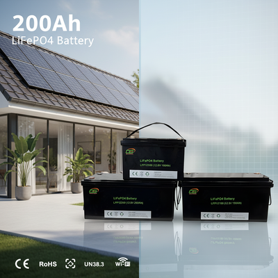 12.8V 150Ah LiFePO4 Storage Battery Deep Cycle Life Lithium Battery with BMS Protection for Removable Homes