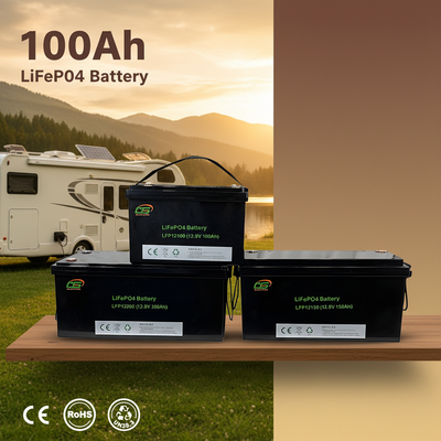 Lithium Cells 12.8V 280ah Storage Battery Deep Cycle for Solar System RV Marine Off-Grid Application