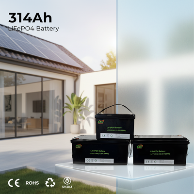 12.8V 400Ah Removable LiFePO4 Battery Smart BMS Long Cycle Life Home Solar Backup Storage Battery
