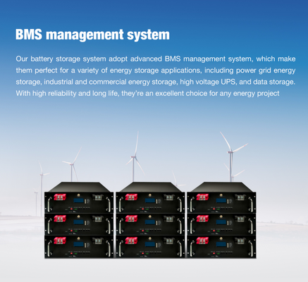 10kWh LiFePO4 Rack Type Battery Enclosure System with Modular Design for Industrial Commercial Energy Storage