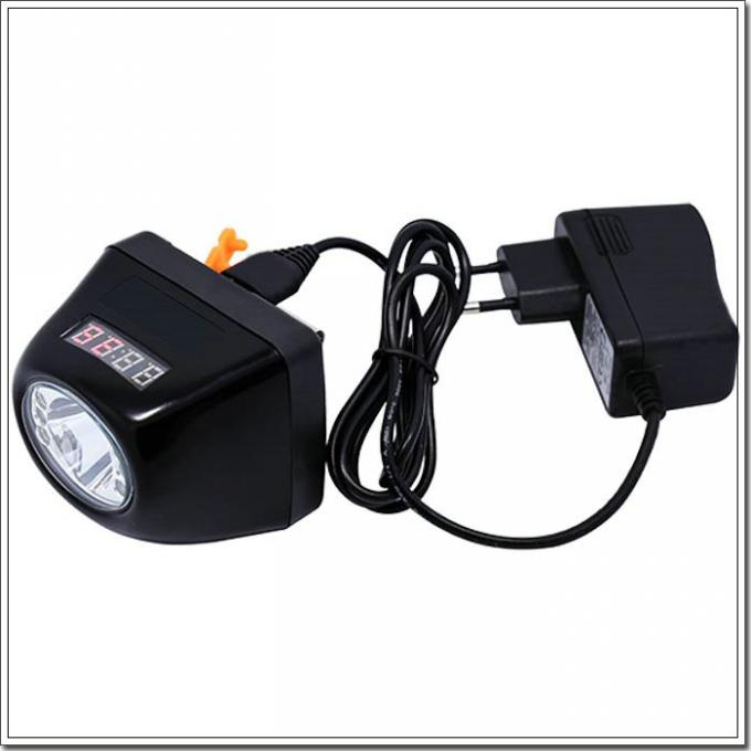 KL4.5LM 7000Lux LED Cordless Mining Cap Lamp With Digital Display Screen 3